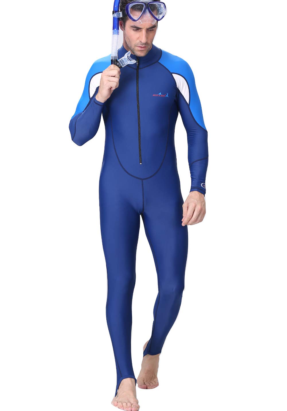 メンズ　ダイビングスーツ ウェットスーツ　DIVE&SAIL Amazon | DIVE&SAIL メンズ フルボディ ウエストスーツ UPF 50+